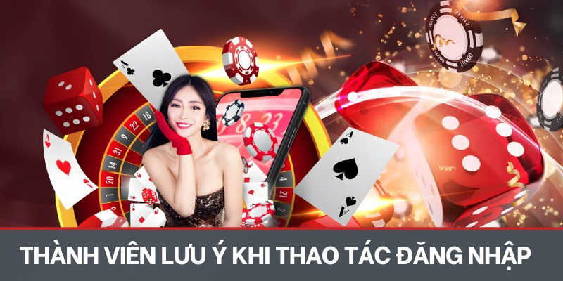 Thành viên lưu ý khi thao tác đăng nhập Topclub